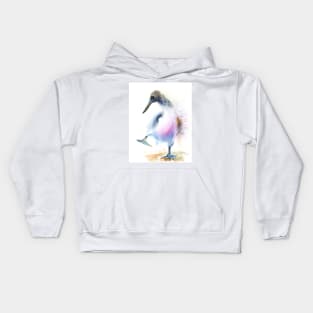 Blue footed booby Kids Hoodie